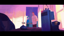 a cartoon of a man and a woman with the words this i could