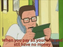 King Of The Hill Pay GIF - King Of The Hill Pay Bills GIFs