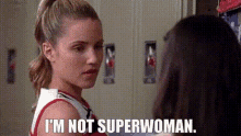 Glee Quinn Fabray GIF - Glee Quinn Fabray Im Not Superwoman GIFs