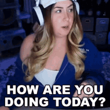 How Are You Doing Today Misshenley GIF - How Are You Doing Today Misshenley How Was Your Day GIFs