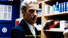 Doctor Who Twelfth Doctor GIF - Doctor Who Twelfth Doctor You Sent Me For Coffee GIFs