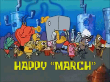 Happy March Its March GIF - Happy March Its March Marching Band GIFs