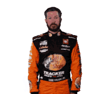 shrug martin truex jr nascar i dont know idk