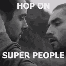 Hop On Super People GIF - Hop On Super People Super People GIFs