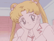 Sailor Moon Chibiusa Sleep GIF - Sailor Moon Chibiusa Sleep Cute GIFs