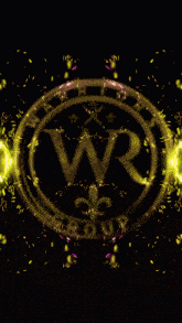 a purple logo with the letter w in the middle