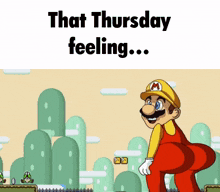 That Thursday Feeling Mario GIF - That Thursday Feeling Mario Twerking GIFs