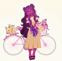 Anime Girl On Bike GIF - Anime Girl On Bike GIFs