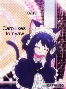 Caro Catgirl GIF - Caro Catgirl Nyaw GIFs