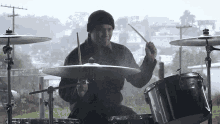 Playing The Drums Noel Agtane GIF - Playing The Drums Noel Agtane Grumpster GIFs