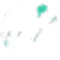 a blurred image of a green object on a white background