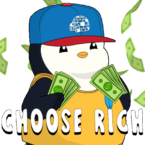 Choose Rich I Choose Rich Sticker