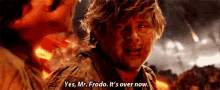 Its Over GIF - Its Over Mr Frodo Sam GIFs