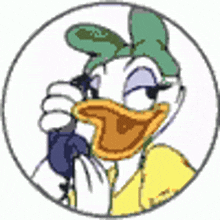 Phone Call Daisy Duck GIF