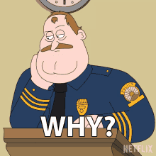 Why Chief Crawford GIF - Why Chief Crawford Paradise Pd GIFs