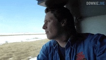 Looking Out The Window Michael Downie GIF - Looking Out The Window Michael Downie Downielive GIFs