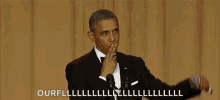 Obama Micdrop GIF - Obama Micdrop Swag GIFs