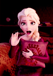 Frozen Elsa GIF - Frozen Elsa Raise Hand GIFs