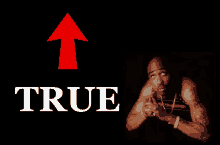 Tupac True GIF - Tupac True Pointing Up GIFs