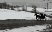 Amish Buggy GIF - Amish Buggy Amish On Skis GIFs