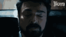Startled Awake Billy Butcher GIF - Startled Awake Billy Butcher Karl Urban GIFs