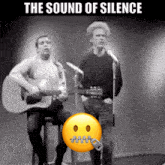 The Sound Of Silence Simon And Garfunkel GIF - The Sound Of Silence Simon And Garfunkel 60s Music GIFs