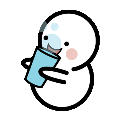 Cute Snowman Sticker - Cute Snowman Winter Stickers