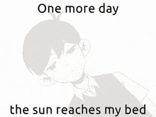 One More Day The Sun Reaches My Bed Omori GIF - One More Day The Sun Reaches My Bed Omori Sunny GIFs