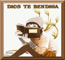 God Bless You Dios Te Bendiga GIF - God Bless You Dios Te Bendiga Book GIFs