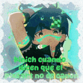 a picture of a boy with the words finish cuando dicen que el pixart no es canon