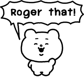 Roger That ベタックマ Sticker - Roger That ベタックマ Betakkuma Stickers