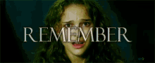 Remember Remember Natalie Portman GIF - Remember Remember Natalie Portman Remember GIFs