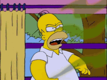 The Simpsons Treehouse Of Horror GIF - The Simpsons Treehouse Of Horror Fog That Turns People Inside Out GIFs