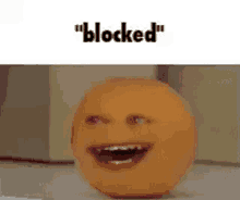 Annoying Orange GIF - Annoying Orange Blocked GIFs