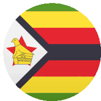 Zimbabwe Flags Sticker - Zimbabwe Flags Joypixels Stickers