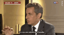 Sarkozy GIF - Sarkozy French Interview GIFs
