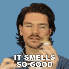 It Smells So Good Robin James GIF - It Smells So Good Robin James Smell Good GIFs