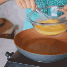 Cooking Scrambled Egg Tinger Hseih GIF