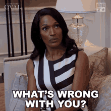 Whats Wrong With You Victoria Franklin GIF - Whats Wrong With You Victoria Franklin The Oval GIFs