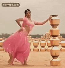 Elluvochi Godaramma Pooja Hegde GIF - Elluvochi Godaramma Pooja Hegde Dance GIFs