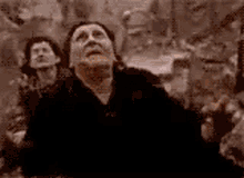 Storm Old Woman GIF