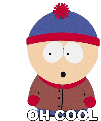 Oh Cool Stan Marsh Sticker - Oh Cool Stan Marsh South Park Stickers