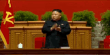 juche kim kim jong un applause north korea