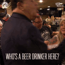 Whos A Beer Drinker Here Who Drinks Beer GIF - Whos A Beer Drinker Here Who Drinks Beer Who Wants Some Beer GIFs