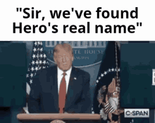 Trump Hero Omori GIF - Trump Hero Omori GIFs