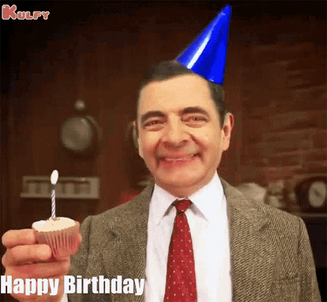 Mr Bean Happy Birthday GIFs | Tenor