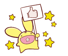 thumbs up carbuncle carbunny carby puyopuyo