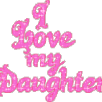 Love Daughter Sticker - Love Daughter I Love My Daughter Stickers