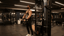 Cable Front Raise GIF