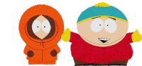 Woo Hoo Kenny Mccormick Sticker - Woo Hoo Kenny Mccormick Eric Cartman Stickers